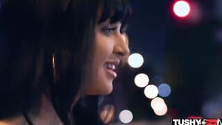 TUSHYRAW Anal-hungry Leda goes butt to mouth