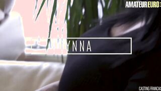 CASTINGFRANCAIS - Tattooed Dark Haired With Gigantic Boobies Enjoying Her Very First Casting