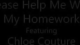 Chloe Cherry needs her stepbrother Bambino to help with her homework. She initially wants him