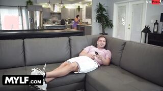 MYLF - hot Step Milf Turned On After Catching Her