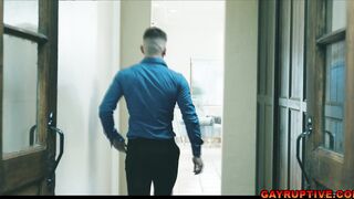 Brock Johnsyn and Trevor Brooks having intense anal sex