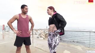 LASFOLLADORAS - Redhead Bimbo Silvia Rubi Picks Up Stranger To Ride His Dick - AMATEUREURO