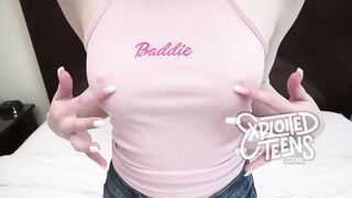 This redheaded 18 year old yo slobbers all over a fat cock
