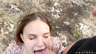 What could be better than a Blowjob in Nature