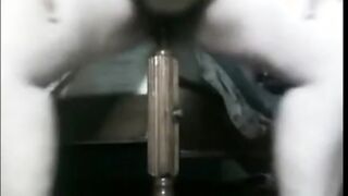 my old cunt doesn't shy away from big objects