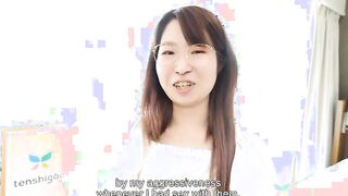 Office worker Miss Momoko Azuma in her first adult sex tape