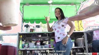 CARNEDELMERCADO - (Sara Restrepo, Pedro Nel) - PAWG Curvy Latina Colombiana Picked Up From The Street For A Beauty Plowed