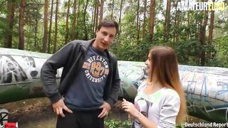 Petite 19 Yo Lullu Gun Goes Into The Woods Ready For