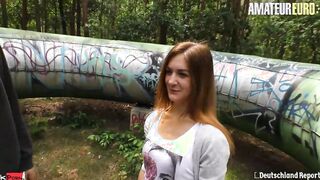 Petite 19 Yo Lullu Gun Goes Into The Woods Ready For