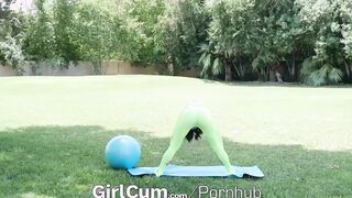 GIRLCUM Numerous Numb Extreme Orgasms on Labor Day