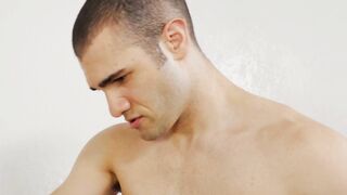 Kyler rough pounded a muscular man in dogstyle after rimming
