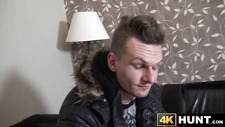 Handsome teen filmed in POV while getting slammed for cash