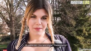 LA COCHONNE Clementine Marceau Tries Double Anal With 2 Guys