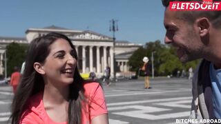 LETSDOEIT - Jimena Lago and Renato - Spanish Girl Fucks Abroad With