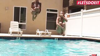 SCAM ANGELS - (Abella Danger, Zoe Monroe & Seth Gamble) This is