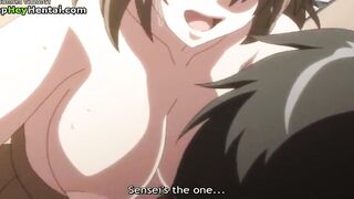 Kinky teen with big tits gets fucked hard
