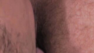 Gay dude anally fucked and fisted roughly which made him cum
