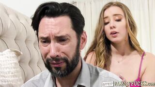 Gorgeous teen lets her stepdad fuck her filthy ass hole hard