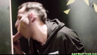 Des fucked Mason while working at the sex club