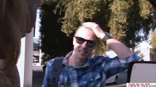 Busty Milf picks up n fucks college dude