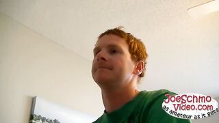 Hot young bisexual John has a little experience with guys