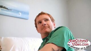 Hot young bisexual John has a little experience with guys