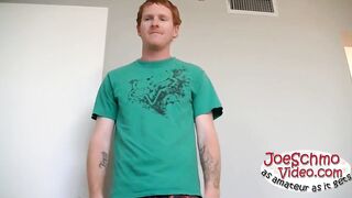 Hot young bisexual John has a little experience with guys
