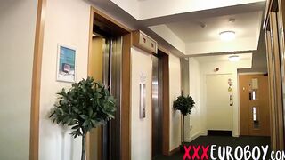 Office for lease turned space for gay wild anal fucking