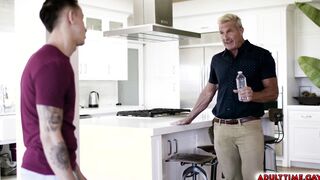 Getting Anal Fucked by the Beefy Contractor