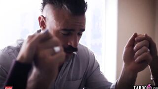 Bro with two wives finds them fooling around together