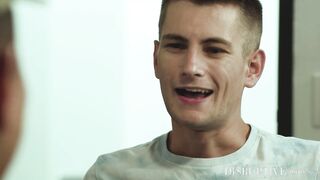 Inked army studs Roman Todd and Jkab Dale dominate twink recruit Trevor Harris