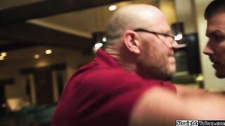 Stepbrother spanks and fucks stepsister