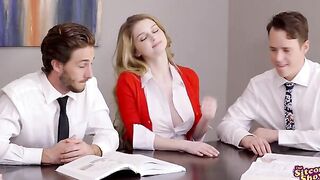 After their sexcapades the previous night, Blair, Jo, and Nat have been grounded by Mrs.