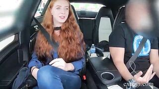 Wild College cunt with mouth! Booty Plugged Red Haired Rose Milks A Cock Like A