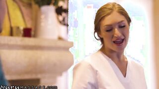Nuru Massage Stacked Red Fellatio gives the best Doggy Style Massages