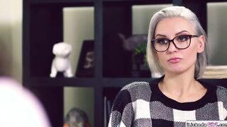 Busty physician and anals lesbian couple