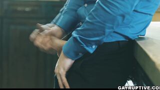 Interracial gay sex with Brock and Trevor