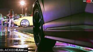 BLACKED RAW Race car party turns into out of control group sex