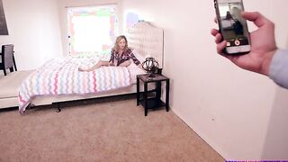 Van Wylde has snuck in Angel Smalls' bedroom to acquire scene evidence of his stepsister