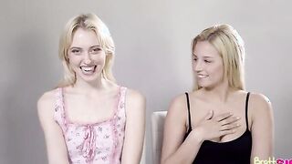 Chloe Cherry and Sophia Lux teamed up to seduce their stepdad Charles Dera for Father's Day. Chloe starts the party