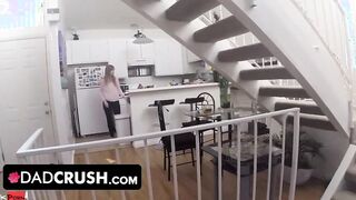 Dad Crush - Bombshell teenie Year Older Stripped Naked Infront of Stepdad