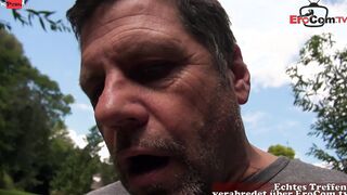 Public anal Sex with a thin dark haired 18 Yo into Nylons