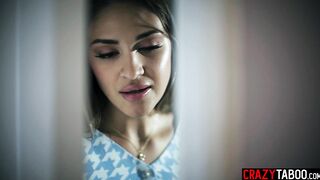 Lesbian used by her hot step sister