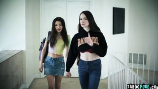 Gizelle fucked her sibling's girlfriend Maya