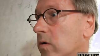 66 Pervers old Hotel Client Fucks the