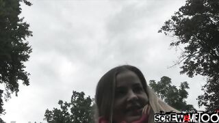 ScrewMeToo Big Tit goddess Takes All 8 Inches
