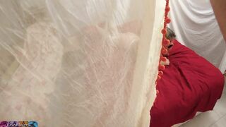 Stepmom caught giving phone sex