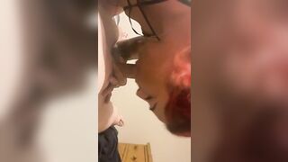 Throat bulge Deep Throat