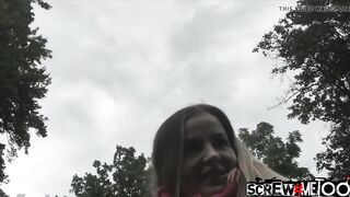 ScrewMeToo Huge Breasts Flop Around During Extreme Hotel Banged!