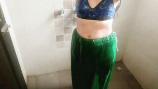 desi Stepmom Restroom Sex